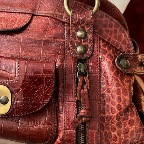 Italian Via Republica Genuine Embossed Leather Purse 🔥 - Picture 6 of 16